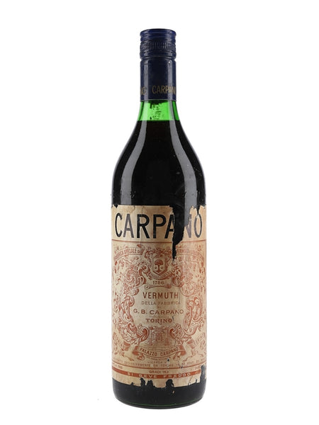 Carpano Vermouth Classico - 1970s (16.3%, 100cl) – Old Spirits Company