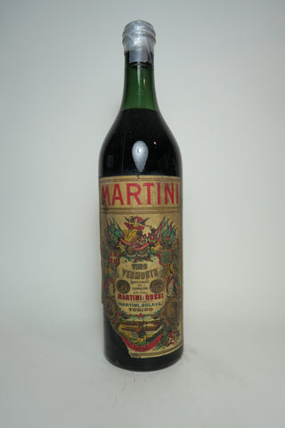 Martini & Rossi Sweet Red Vermouth - 1920s (ABV Not Stated, 100cl)