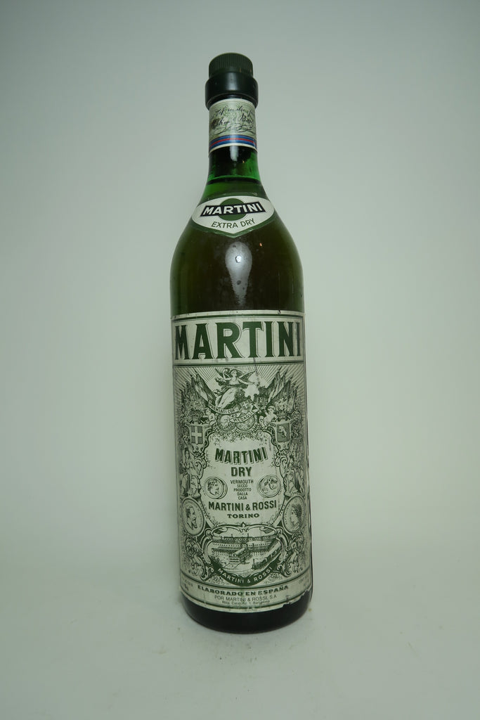 Martini & Rossi Extra Dry White Vermouth - 1980s (18%, 100cl)