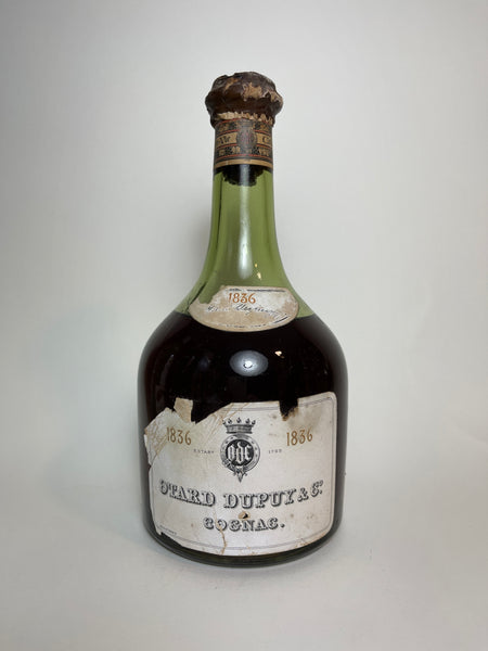 Otard Dupuy & Co. Vintage Cognac - 1836 Vintage / Bottled 1930s (ABV N ...