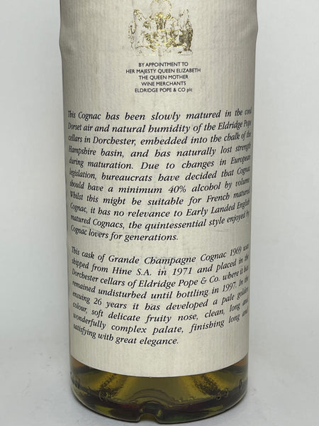 Hine Vintage Grande Champgane Cognac - Distilled 1969 / Landed 1971 ...