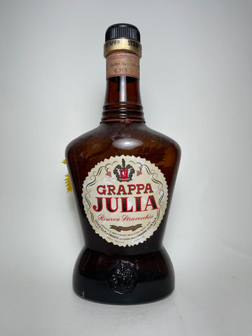 Stock Grappa Julia Riserva Stravecchia - 1970s (42%, 75cl)