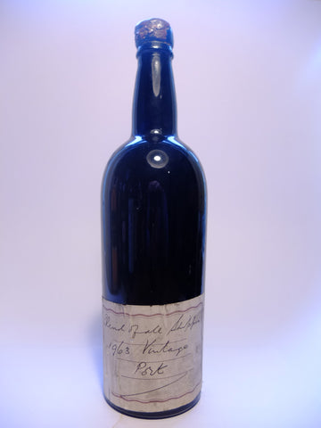 Blend of All Shippers Port - 1963 Vintage, 75cl.