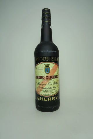 Bodegas Las Urtas Piconera Pedro Ximenez Sherry - 1970s (18%, 75cl)