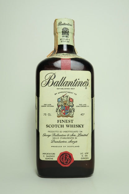 Ballantine's Finest Blended Scotch Whisky - 1970s (43%, 75cl