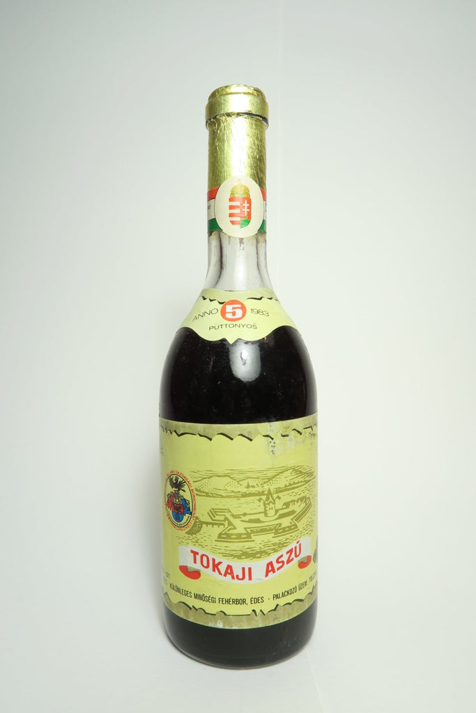 Tokaji Aszu Kulonleges Minosegi Feherbor 5 Puttonyos - 1983 Vintage (10+%, 50cl)