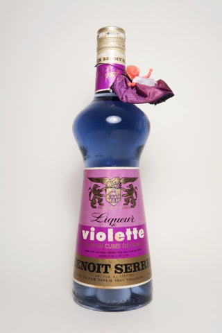 Benoit Serre Liqueur de Violette - 1970s (40%, 70cl)