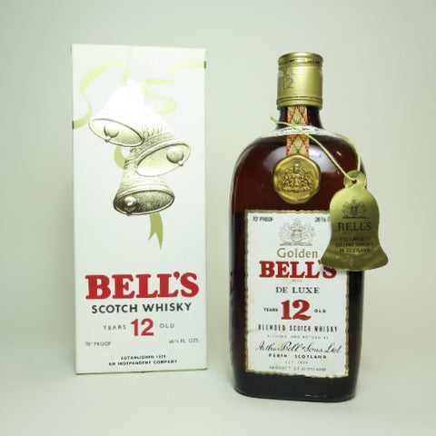 Arthur Bell's 12YO Golden Bell's De Luxe Blended Scotch Whisky - 1970s (40%, 75cl)