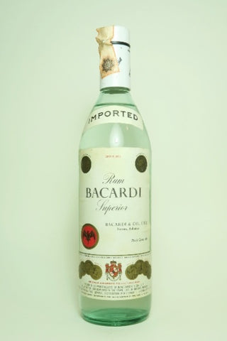 Bacardi Carta Blanca - 1970s (40%, 75cl)