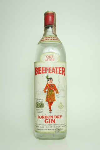 Beefeater London Dry Gin - c. 1971 (40%, 100cl)