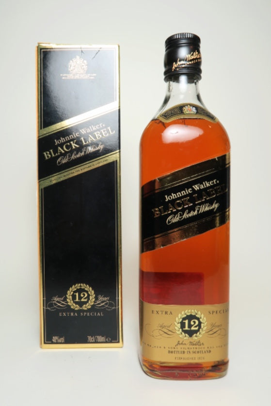 Johnnie Walker Black Label 12YO Extra Special Old Blended Scotch