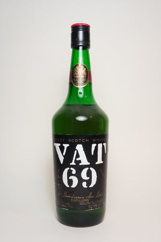 Sanderson's VAT 69 Finest Blended Scotch Whisky - 1970s (40%, 75cl)