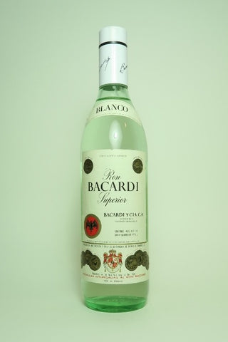 Bacardi Carta Blanca - 1970s (40%, 70cl)