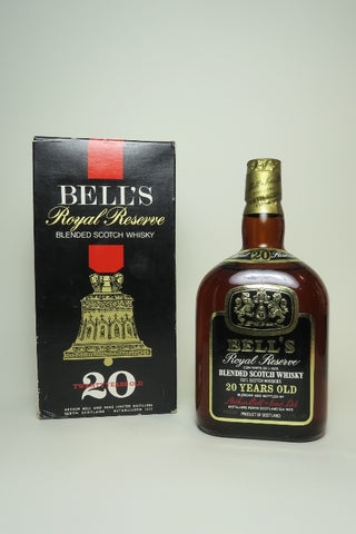 Arthur Bell's 20YO Royal Reserve Blended Scotch Whisky - 1970s (43%, 75cl)