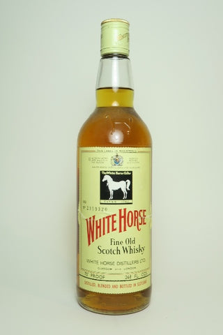 White Horse Blended Scotch Whisky - 1970s (40%, 75cl)