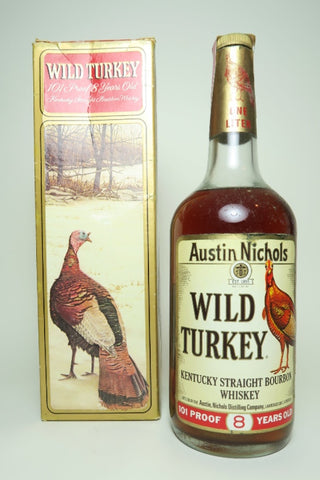 Austin Nichols' Wild Turkey 8YO Kentucky Straight Bourbon Whiskey - Distilled 1971 / Bottled 1979 (50.5%, 100cl)