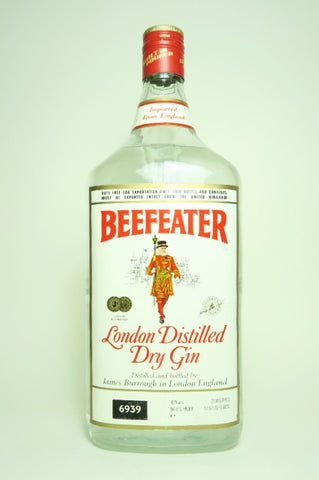 Beefeater London Dry Gin - 1980s (47%, 200cl)