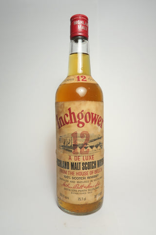 Arthur Bell's Inchgower 12YO Highland Malt Whisky 1970s (40%, 75.7cl)