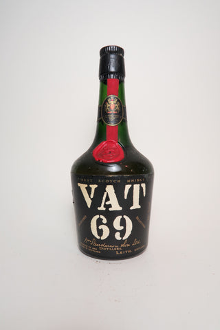 Sanderson's VAT 69 Finest Blended Scotch Whisky - 1960s (40%, 37.5cl)