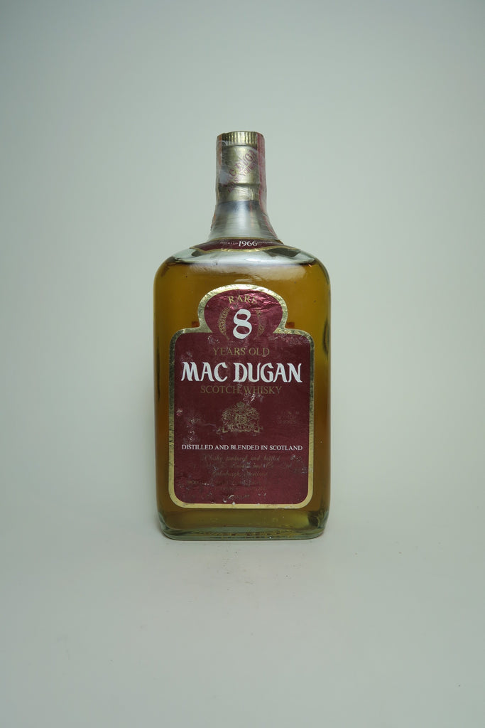 Macdugan 8YO Blended Scotch Whisky - Distilled 1966 (43%,	75cl)