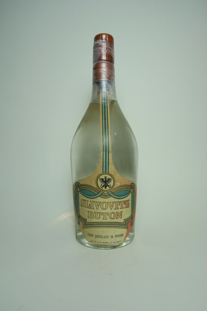 Buton Slivovitz - 1960s (45%, 75cl)