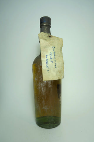 Unknown Spirit -1930s bottling (ABV Not Stated, 75cl)