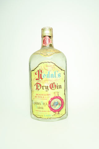 Nadal's Dry Spanish Gin - 1960s (42%, 100cl)